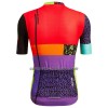 Maglia Santini 2023 Paris-Roubaix Manica Corta Forger Des Heroes Giallo Rosso Nero